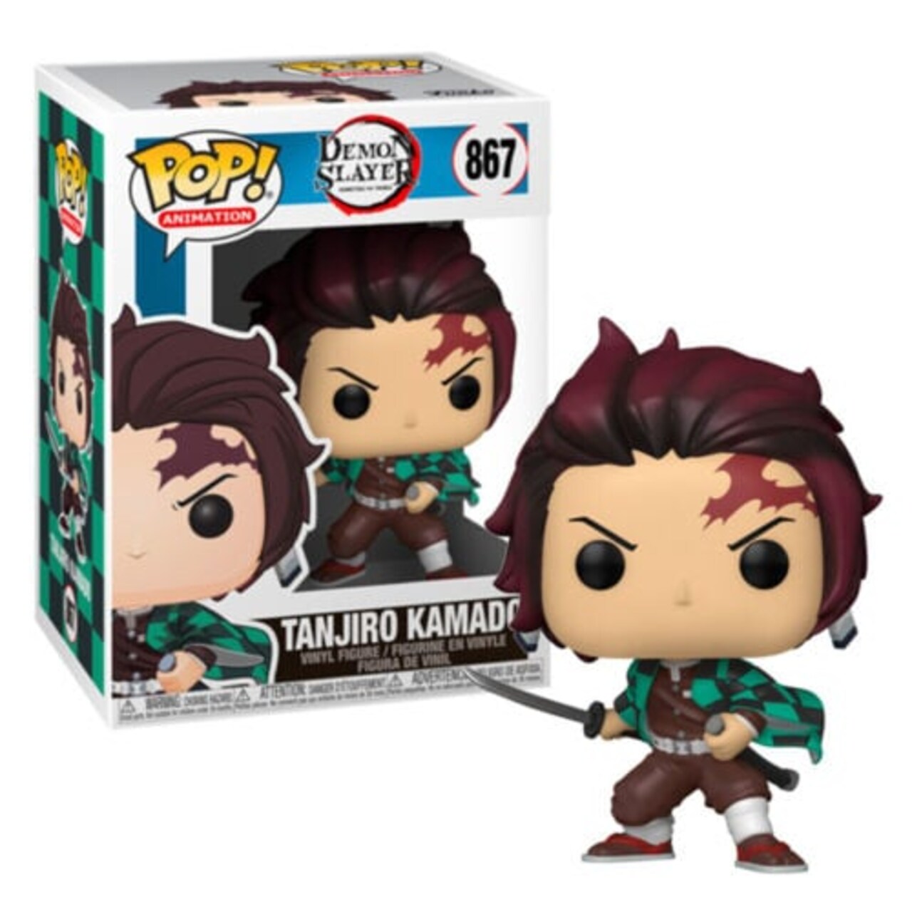 Tanjiro Kamado Funko Pop Demon Slayer Animation Figure 867 Collectible Vinyl